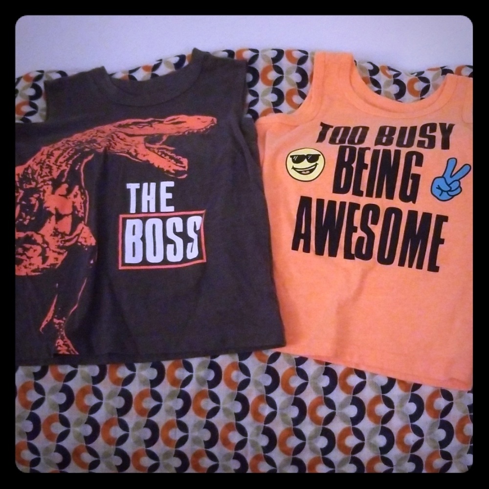 Boy's 2 tank bundle by: Oshkosh